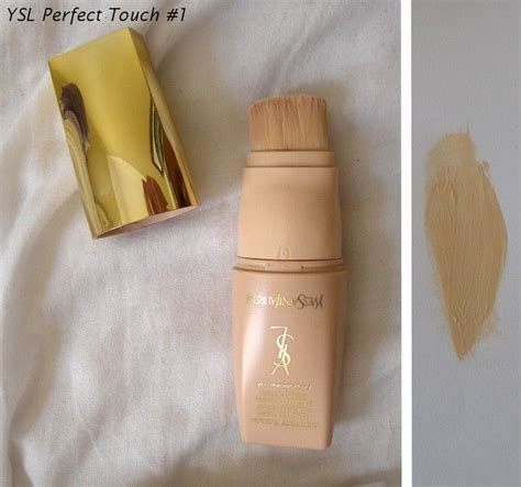 ysl perfect touch foundation discontinued|ysl foundation color guide.